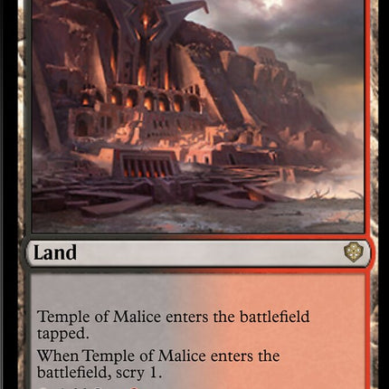 Temple of Malice [Starter Commander Decks]