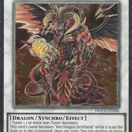 Scarlight Red Dragon Archfiend (UTR) [DOCS-EN046] Ultimate Rare