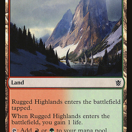 Rugged Highlands [Khans of Tarkir]