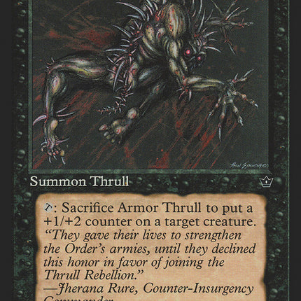 Armor Thrull (Ron Spencer) [Fallen Empires]