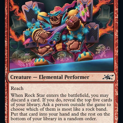 Rock Star (Galaxy Foil) [Unfinity]