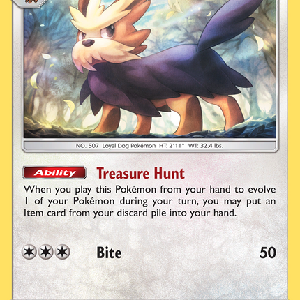 Herdier (104/149) [Sun & Moon: Base Set]