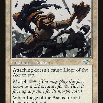 Liege of the Axe [Legions]