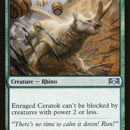 Enraged Ceratok [Ravnica Allegiance]