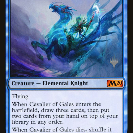 Cavalier of Gales (Promo Pack) [Core Set 2020 Promos]