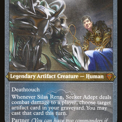 Silas Renn, Seeker Adept (Etched) [Commander Legends]