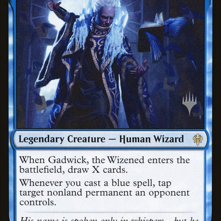 Gadwick, the Wizened (Promo Pack) [Throne of Eldraine Promos]