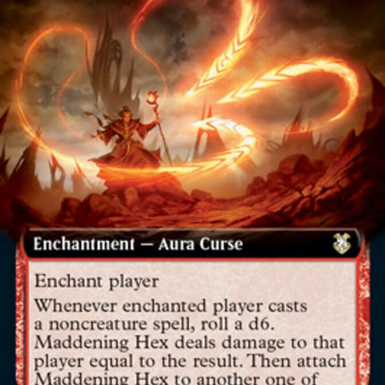 Maddening Hex (Extended Art) [Dungeons & Dragons: Adventures in the Forgotten Realms Commander]