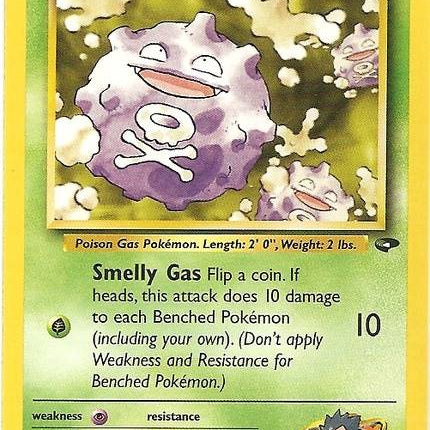 Koga's Koffing (79/132) [Gym Challenge Unlimited]