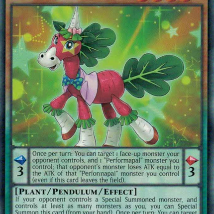 Performapal Radish Horse [MP17-EN063] Common