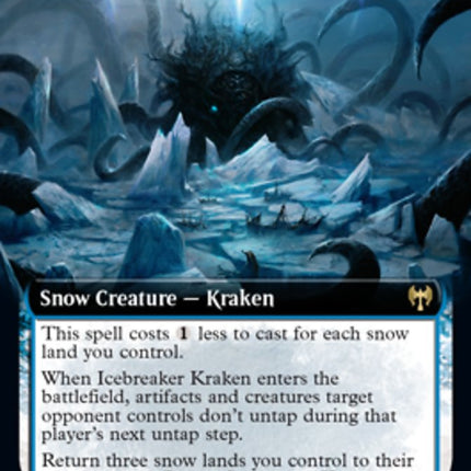 Icebreaker Kraken (Extended Art) [Kaldheim]