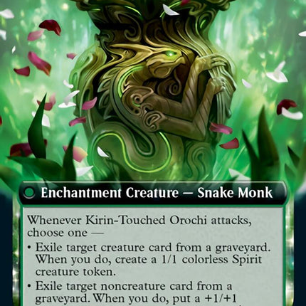 Teachings of the Kirin // Kirin-Touched Orochi (Extended Art) [Kamigawa: Neon Dynasty]