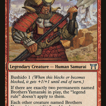 Brothers Yamazaki (160b/306) [Champions of Kamigawa]