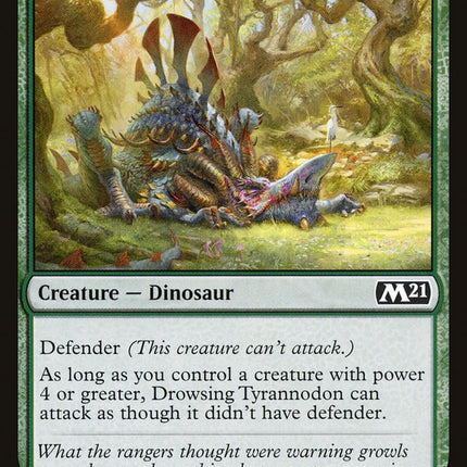 Drowsing Tyrannodon [Core Set 2021]