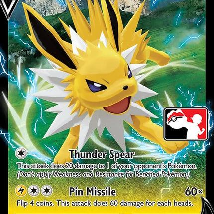Jolteon V (SWSH151) [Prize Pack Series One]