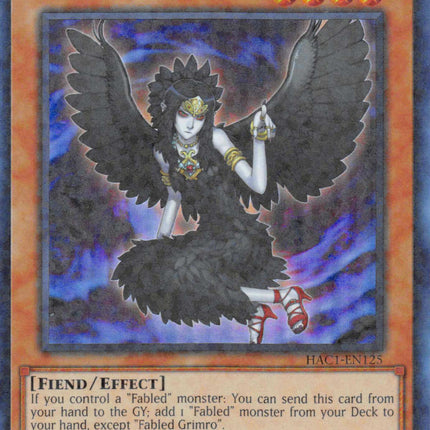 Fabled Grimro (Duel Terminal) [HAC1-EN125] Parallel Rare