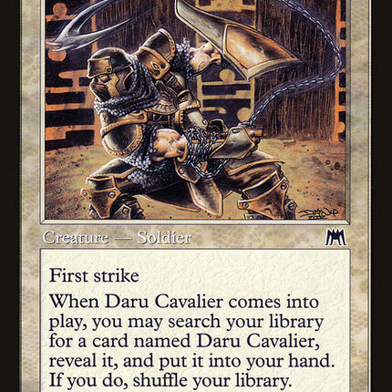 Daru Cavalier [Onslaught]