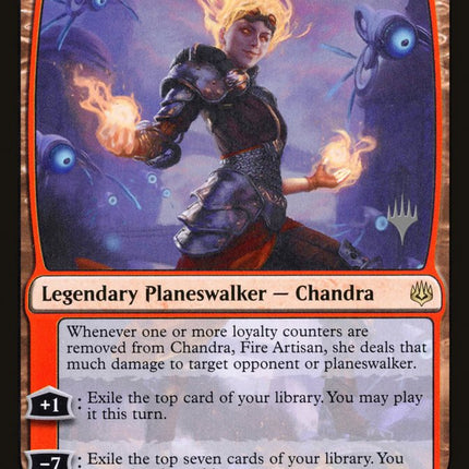 Chandra, Fire Artisan (Promo Pack) [War of the Spark Promos]