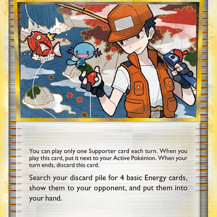 Fisherman (92/123) [HeartGold & SoulSilver: Base Set]