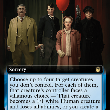 Hunted by The Family (Extended Art) (Surge Foil) [Doctor Who]
