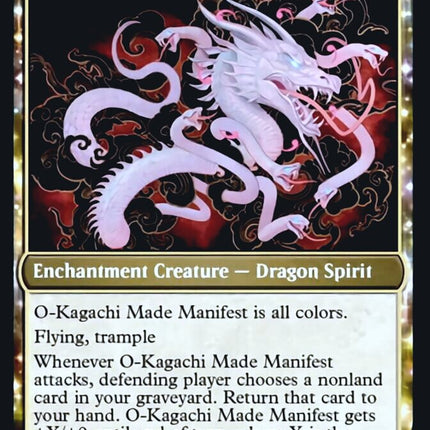 The Kami War // O-Kagachi Made Manifest [Kamigawa: Neon Dynasty Prerelease Promos]