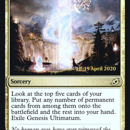Genesis Ultimatum [Ikoria: Lair of Behemoths Prerelease Promos]
