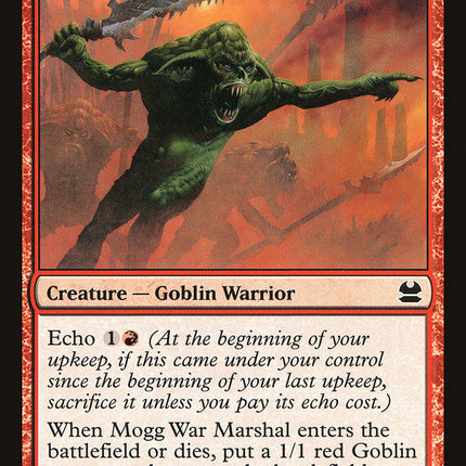 Mogg War Marshal [Modern Masters]