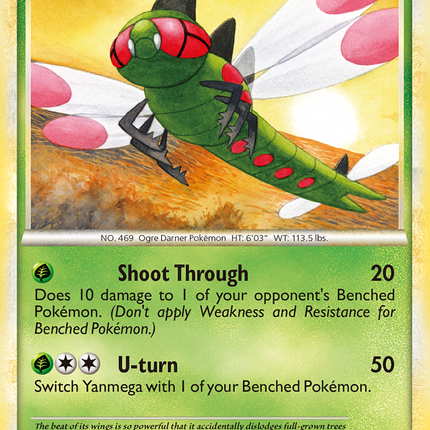 Yanmega (54/102) [HeartGold & SoulSilver: Triumphant]