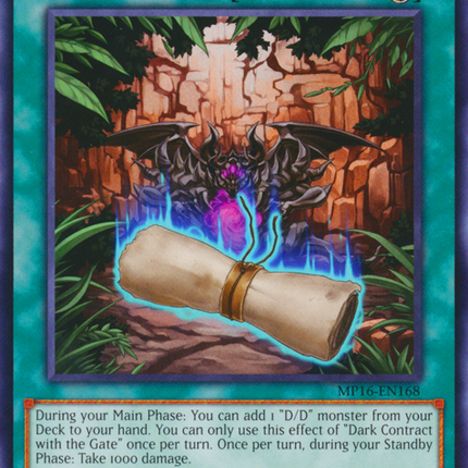 Dark Contract with the Gate [MP16-EN168] Common