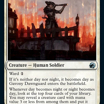 Gavony Dawnguard [Innistrad: Midnight Hunt]