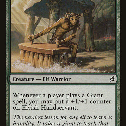 Elvish Handservant [Lorwyn]