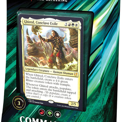 Commander 2019 - Commander Deck (Primal Genesis)