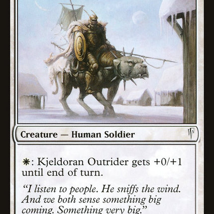 Kjeldoran Outrider [Coldsnap]