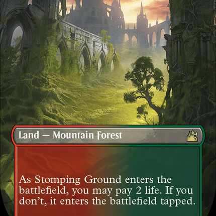 Stomping Ground (Borderless) [Ravnica Remastered]