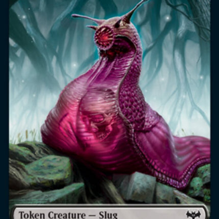 Blood // Slug Double-Sided Token [Innistrad: Crimson Vow Tokens]