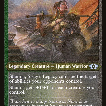 Shanna, Sisay's Legacy (Foil Etched) [Multiverse Legends]