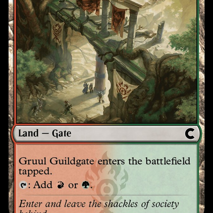 Gruul Guildgate [Ravnica: Clue Edition]