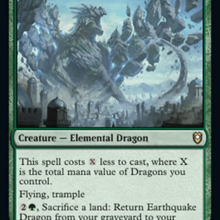 Earthquake Dragon [Commander Legends: Battle for Baldur's Gate]