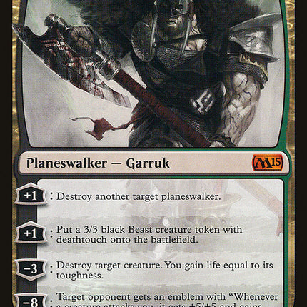 Garruk, Apex Predator [Magic 2015]