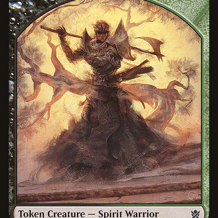 Spirit Warrior Token [Khans of Tarkir Tokens]