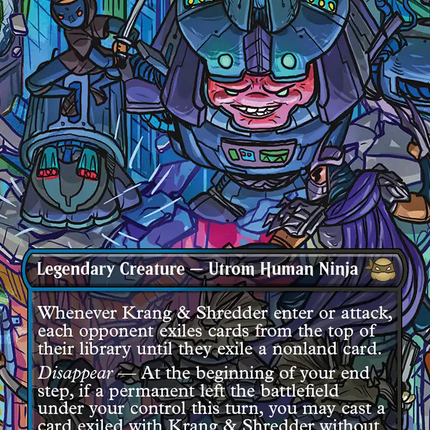 Krang & Shredder (Borderless) [Teenage Mutant Ninja Turtles]