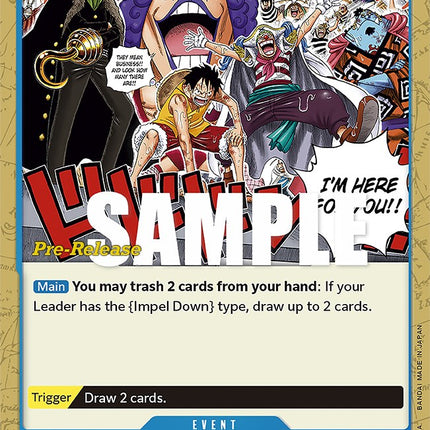 Impel Down All Stars [Paramount War Pre-Release Cards]