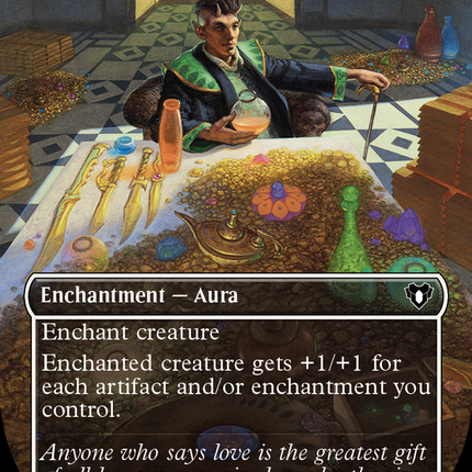 All That Glitters (Borderless Alternate Art) [Commander Masters]