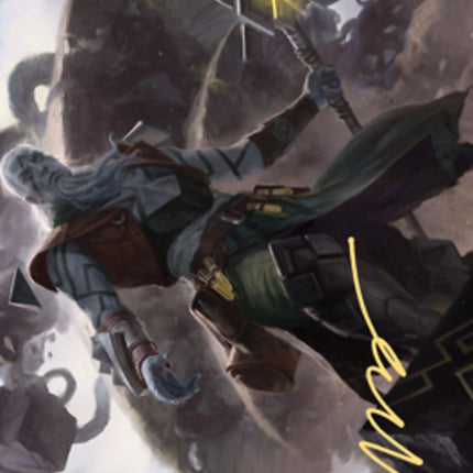 Orah, Skyclave Hierophant Art Card (Gold-Stamped Signature) [Zendikar Rising Art Series]