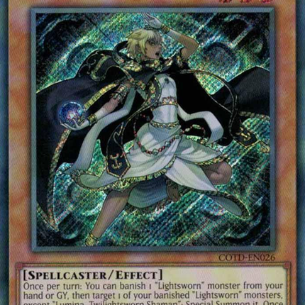 Lumina, Twilightsworn Shaman [COTD-EN026] Secret Rare