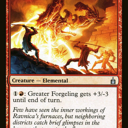 Greater Forgeling [Ravnica: City of Guilds]