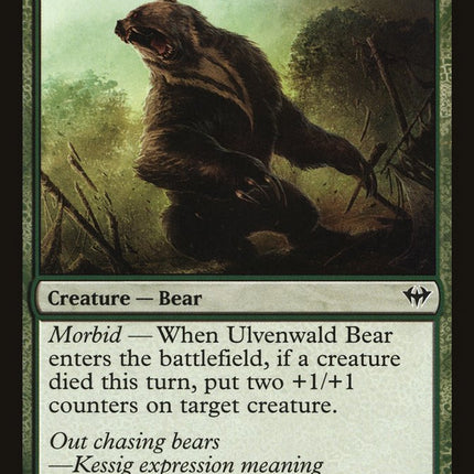 Ulvenwald Bear [Dark Ascension]