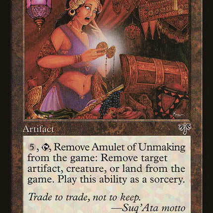 Amulet of Unmaking [Mirage]