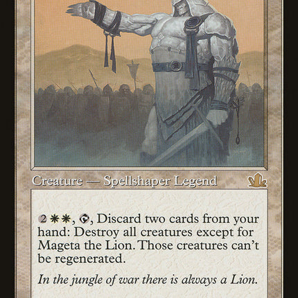 Mageta the Lion [Prophecy]