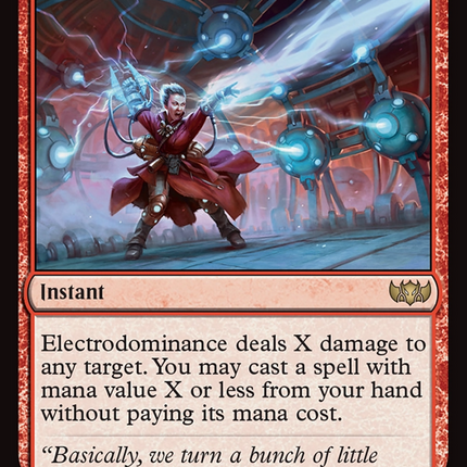 Electrodominance [Tarkir: Dragonstorm Commander]
